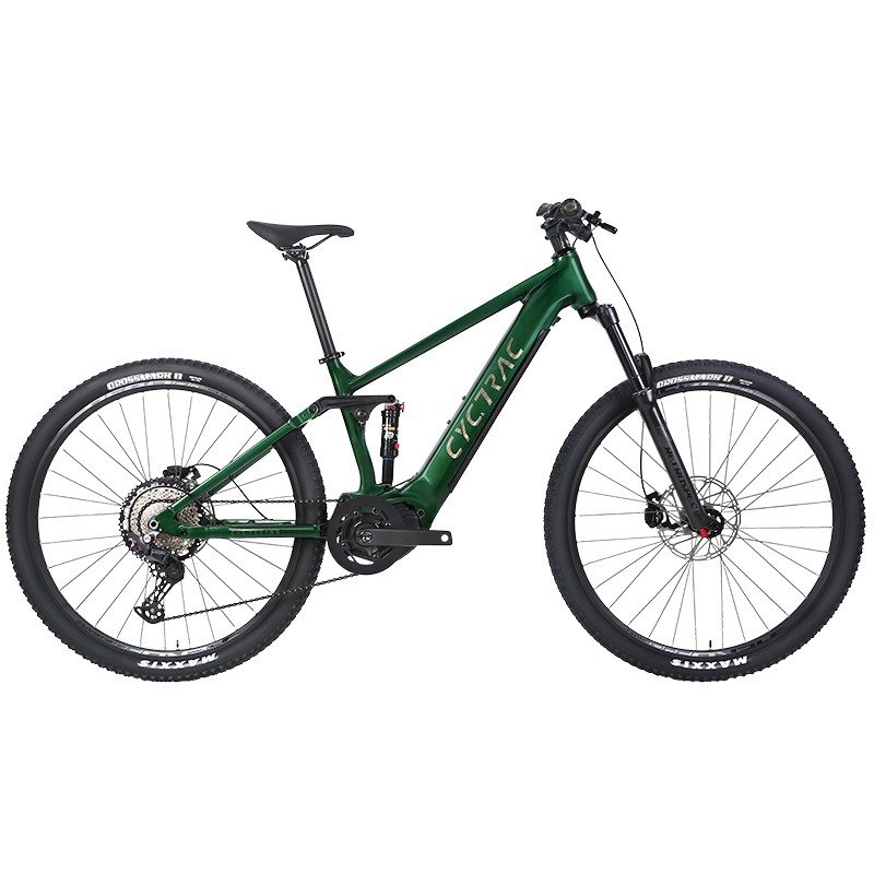 Electric Bike with 500W 48v Central Motor Integrated Lithium Battery Power Aluminum Frame Disc Brake 12 Speed mountain bike