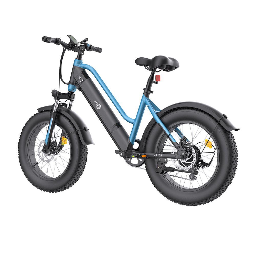 BEZIOR XF103 Ultra Light Electric City Bike Step Through Bike Electric Bicycle 36V 10Ah ebike City 500W e Bike