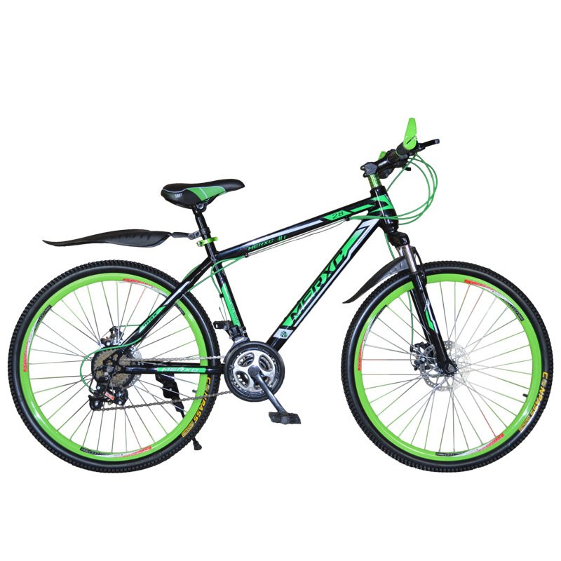 Longotech Overseas US Warehouse Stock Mountain Cycle 26 Inch 21 Speed Shock Absorption Double Disc Brake Bicycle