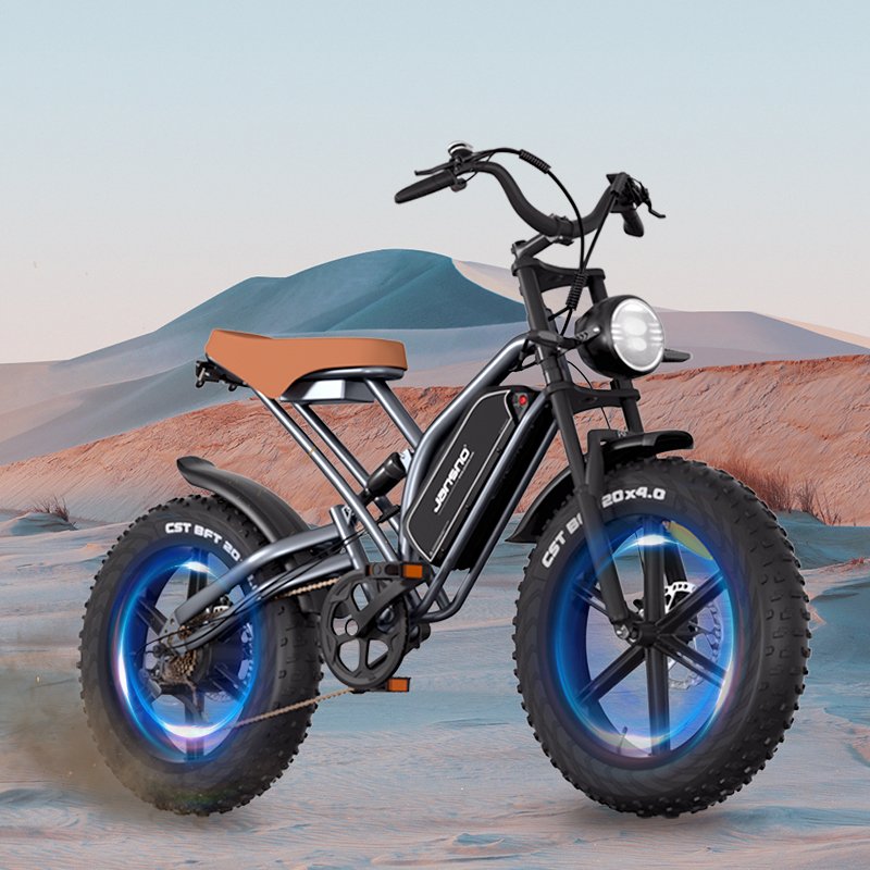 X50 New Arrival Europe Usa 750w Electrical 20 Inch Fatbike 48v Rear Drive E Bike Mountain Electric Fat Tire Bike For Sale