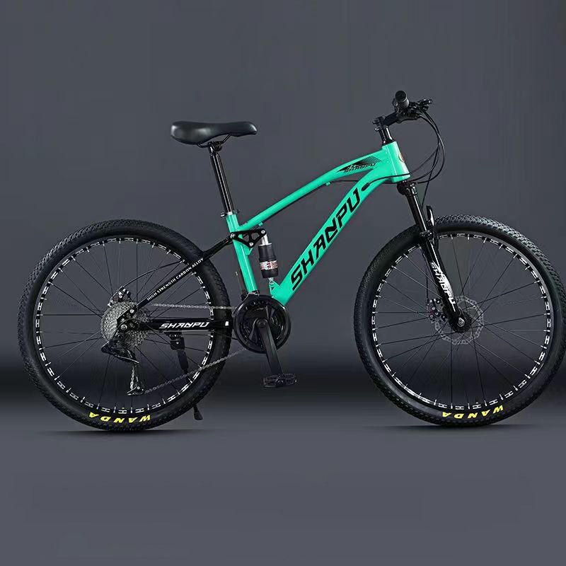 Customize new styles full suspension mountain bike 24 26 27.5 inch mountain bike Front and rear dual suspension bike mountain