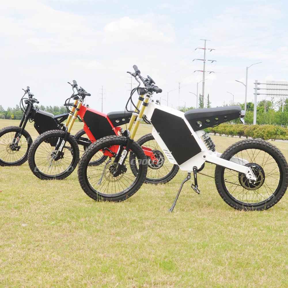 Green power mountain uk 100-130km/h stealth bomber electric bike army green color