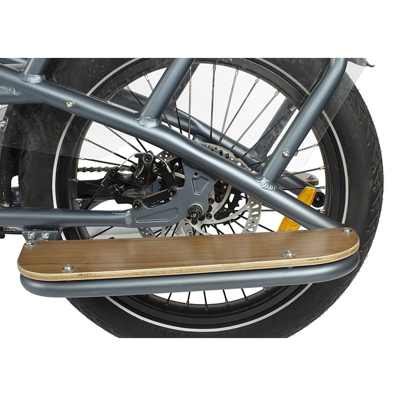 Chinese Factory City Family Delivery Electric Bicycle Dual Battery Cargo E Bike Bafang Mid Drive 350w Ebike with Baskets