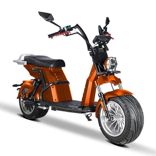60V Fast High-Power Road Electric motorcycle with Key Lock 40 km Mileage Suspension 2000-4000W Electric Scooter Seat