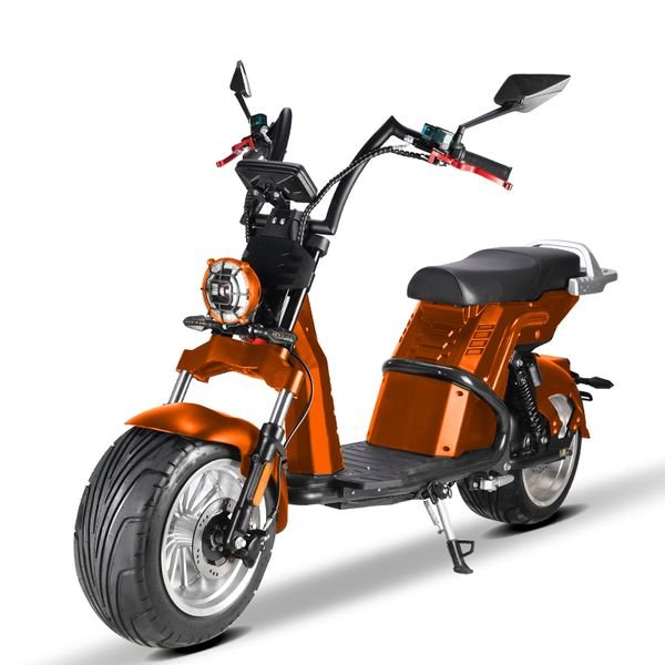 60V Fast High-Power Road Electric motorcycle with Key Lock 40 km Mileage Suspension 2000-4000W Electric Scooter Seat