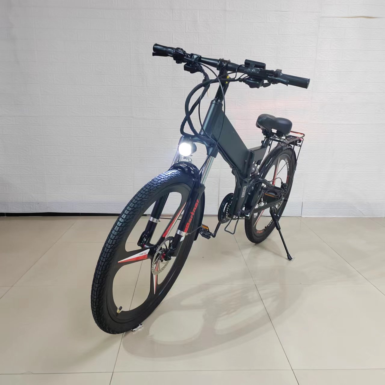 Bike Electric cruiser 27 speed 750w 48v 14ah S-amsung fast electric city bicycle 26" magnesium wheel 50km/h Folding Bike