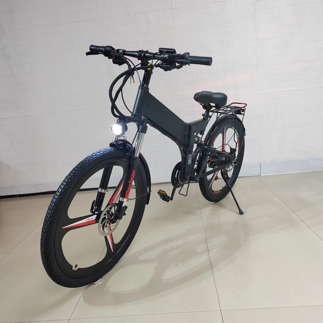Bike Electric cruiser 27 speed 750w 48v 14ah S-amsung fast electric city bicycle 26" magnesium wheel 50km/h Folding Bike