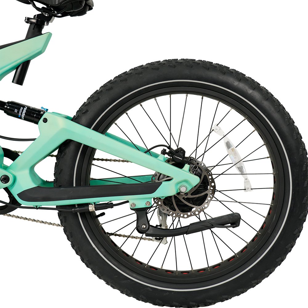 Aimos Super hot Carbon fiber frame Electric Bicycle 250w/500w/100w BaFang Drive motor Electric Mountain Bike