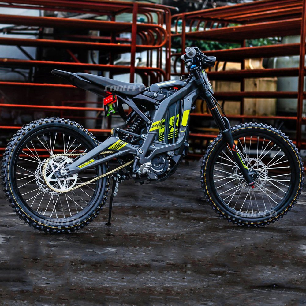 Original sur ron light bee x motorcycle 6000w 60v 38ah battery electric dirt bike