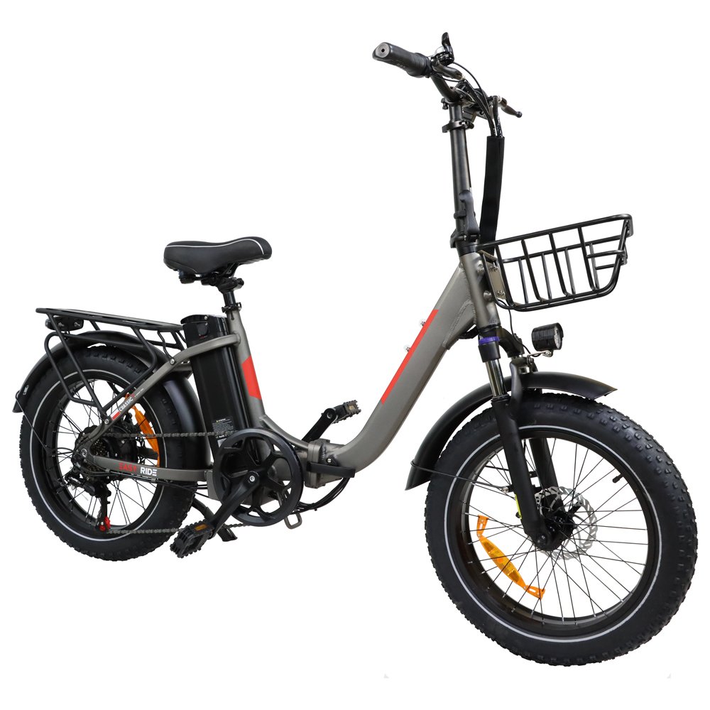 Available in EU USA warehouse Lithium Battery 48V 7 Speed electric city bike 48V 13A 20 inch Fat Tire Electric mountain Bike