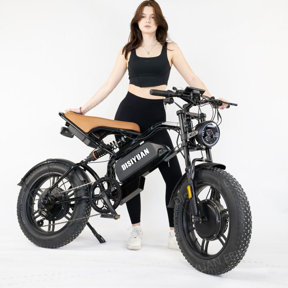 Disiyuan New S11 20 inch Cargo Mtb Electric Bike 1000w 500w Super S9 48V Fat Tire Electric Bicycle Electric Mountain Bike