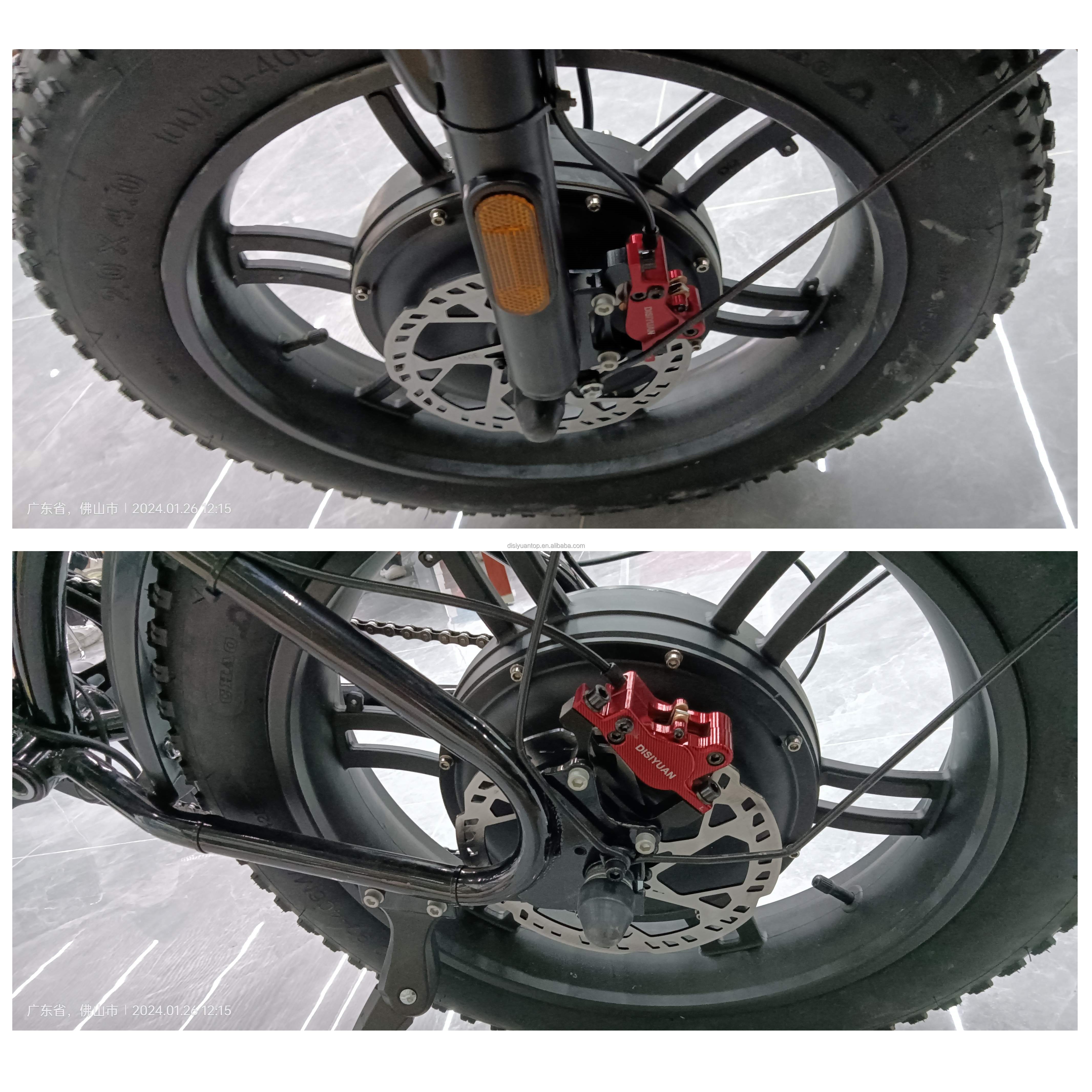 Disiyuan New S11 20 inch Cargo Mtb Electric Bike 1000w 500w Super S9 48V Fat Tire Electric Bicycle Electric Mountain Bike