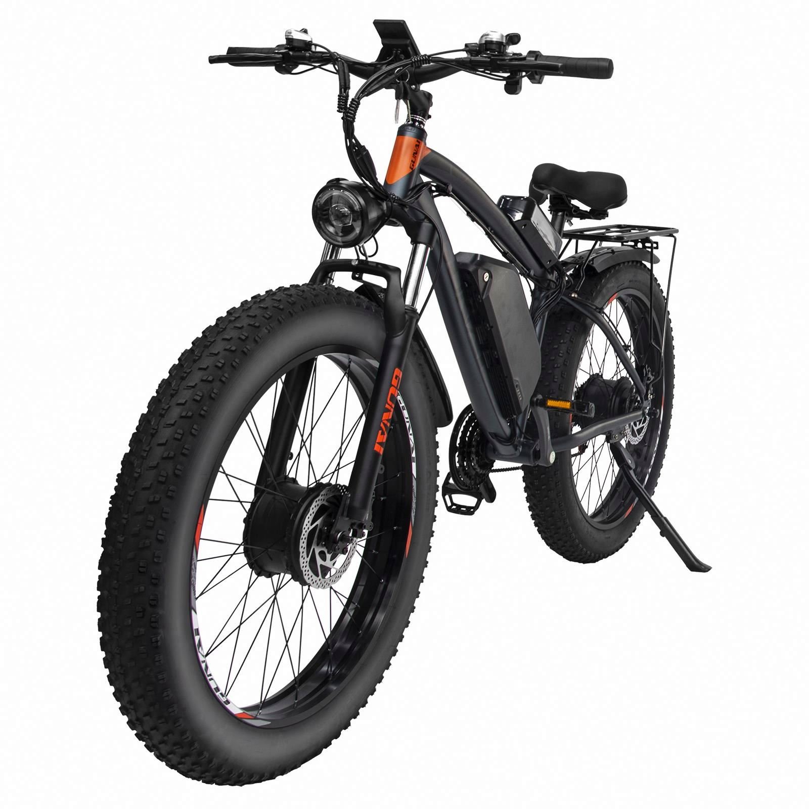 2024 Gowow Alpha Electric Bike 8000W Electric Mountain Bike 420Nm Torque Mid Drive 75km Range 80km/h Top Speed