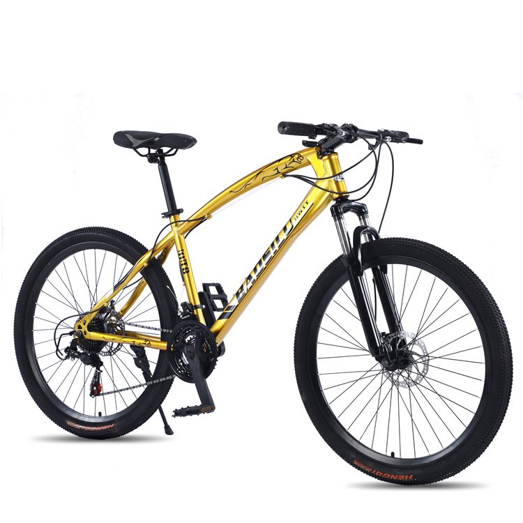 26\" XT 21-Speed MTB Hybrid Road Bike Disc Brake System Aluminum/Steel/Carbon Fibre Fork Ordinary Pedal 24 Speed 26 Inch