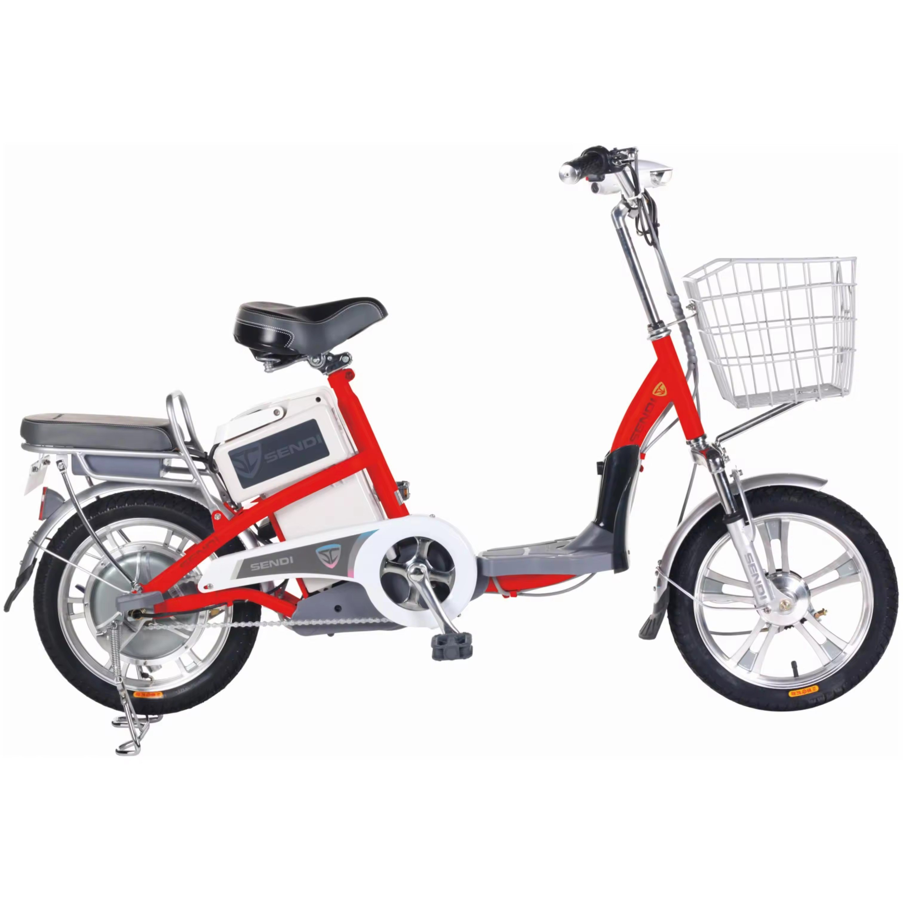 2024factory new design electric bike 48V 250W e bike drum brake system electric bicycle