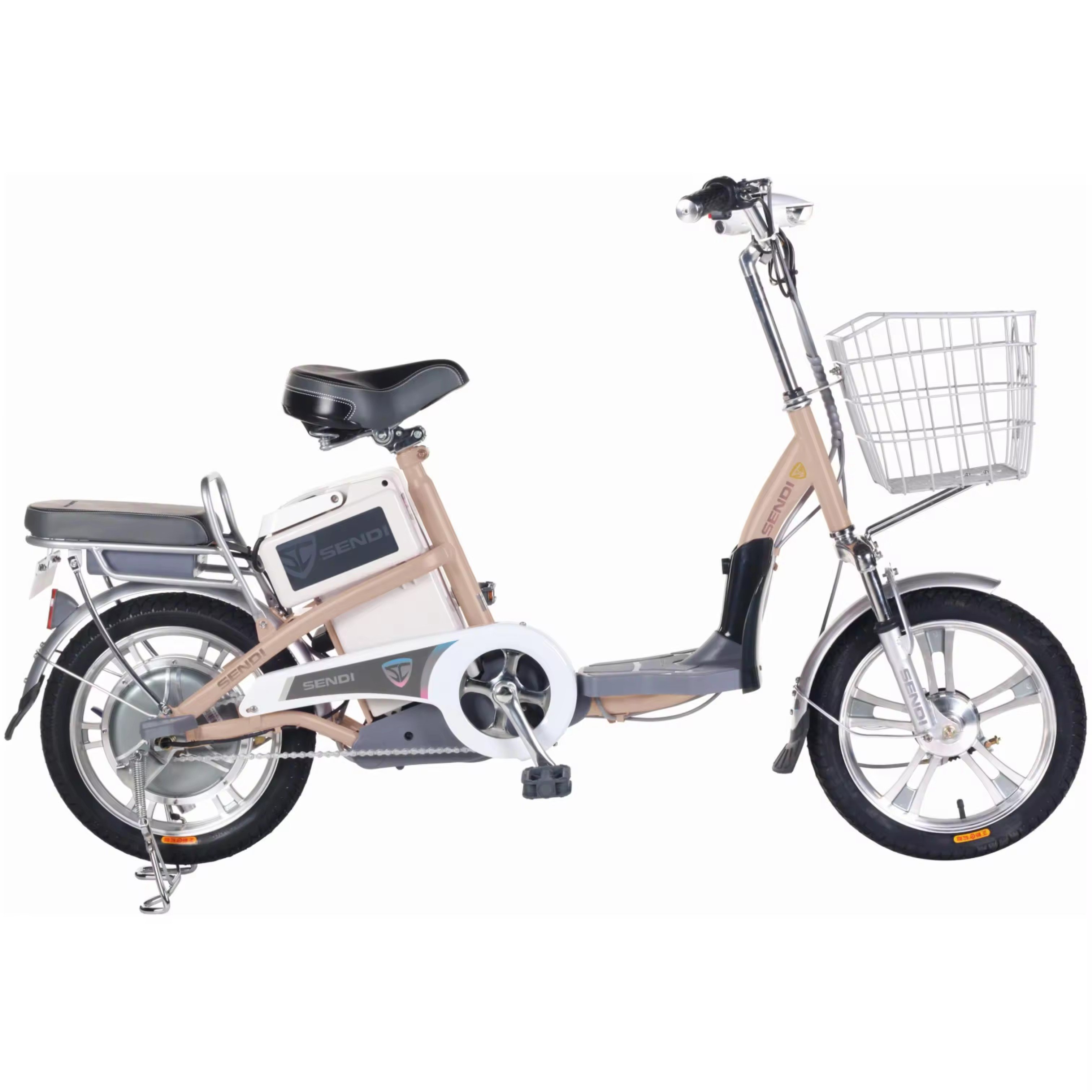 2024factory new design electric bike 48V 250W e bike drum brake system electric bicycle