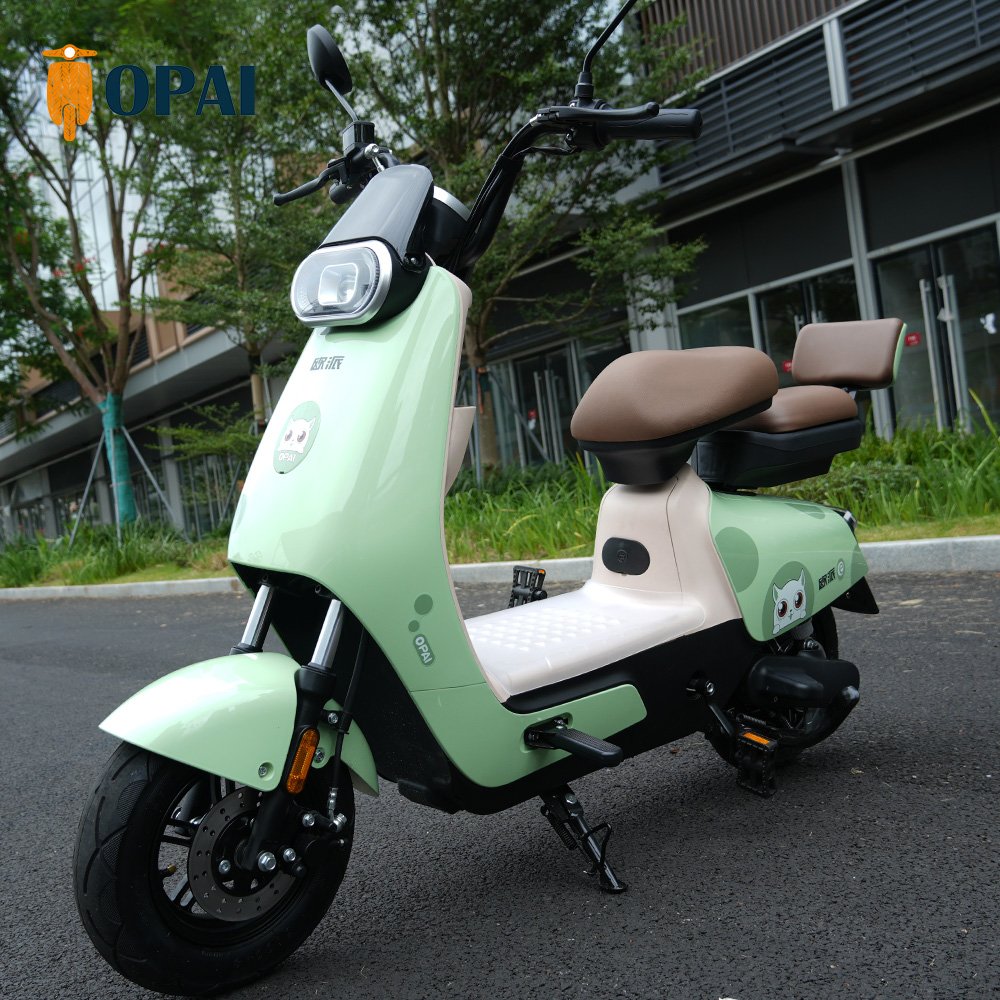 OPAI 2024 Cheap Price Electric City Bike 48V 650W Motorbike Mini Motorcycle Bike Scooter Electr for Women