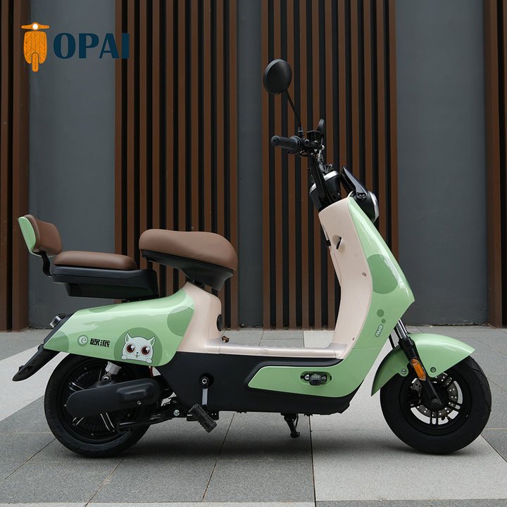 OPAI 2024 Cheap Price Electric City Bike 48V 650W Motorbike Mini Motorcycle Bike Scooter Electr for Women