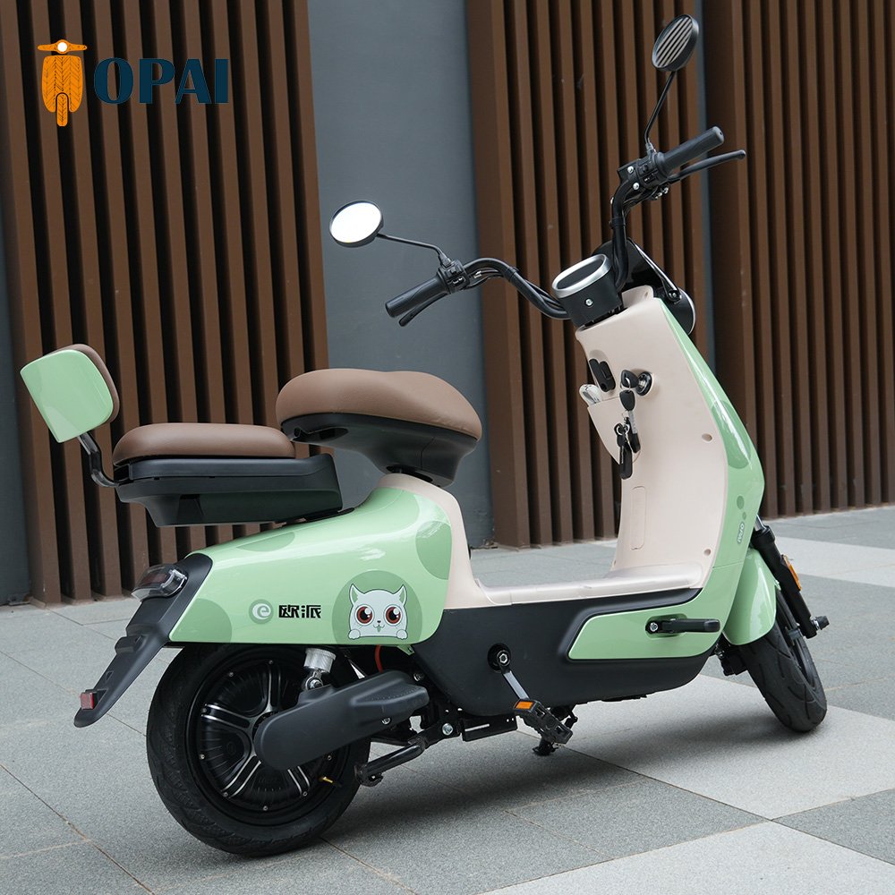 OPAI 2024 Cheap Price Electric City Bike 48V 650W Motorbike Mini Motorcycle Bike Scooter Electr for Women