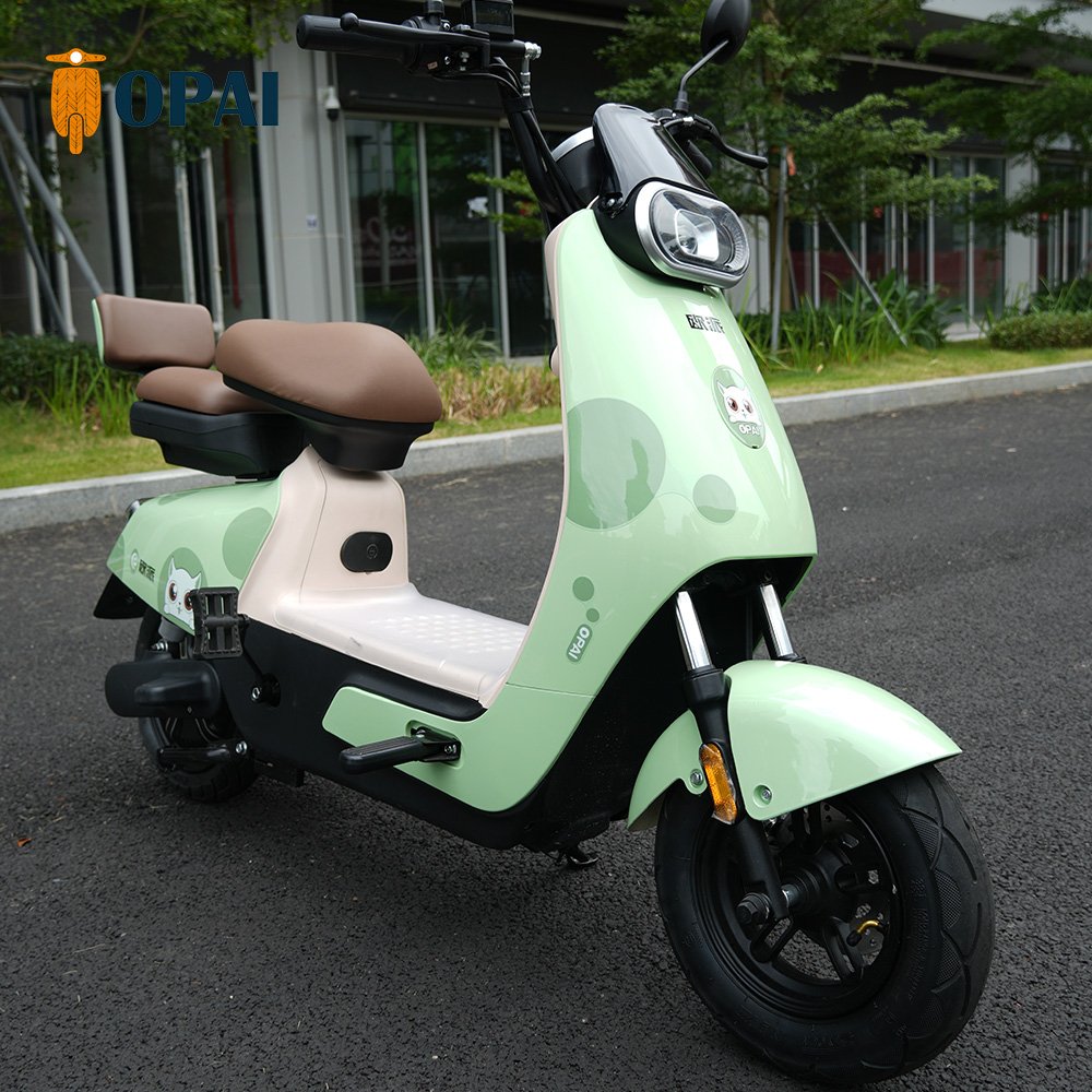 OPAI 2024 Cheap Price Electric City Bike 48V 650W Motorbike Mini Motorcycle Bike Scooter Electr for Women