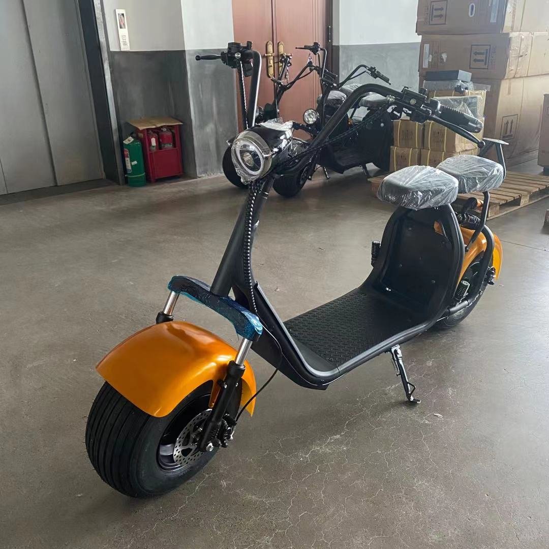 European Warehouse Stock 1000W 1500W EEC 2 Wheel Fat Tire Off Road Citycoco Scooter, 2024 Promotion Electric Off Road Citycoco
