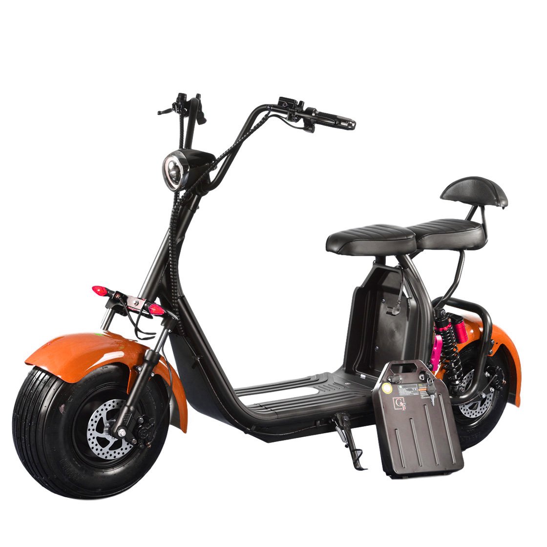 European Warehouse Stock 1000W 1500W EEC 2 Wheel Fat Tire Off Road Citycoco Scooter, 2024 Promotion Electric Off Road Citycoco