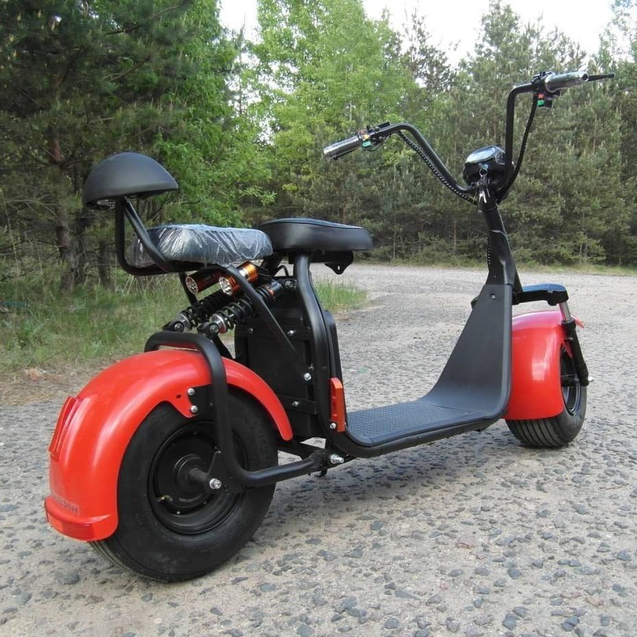 European Warehouse Stock 1000W 1500W EEC 2 Wheel Fat Tire Off Road Citycoco Scooter, 2024 Promotion Electric Off Road Citycoco