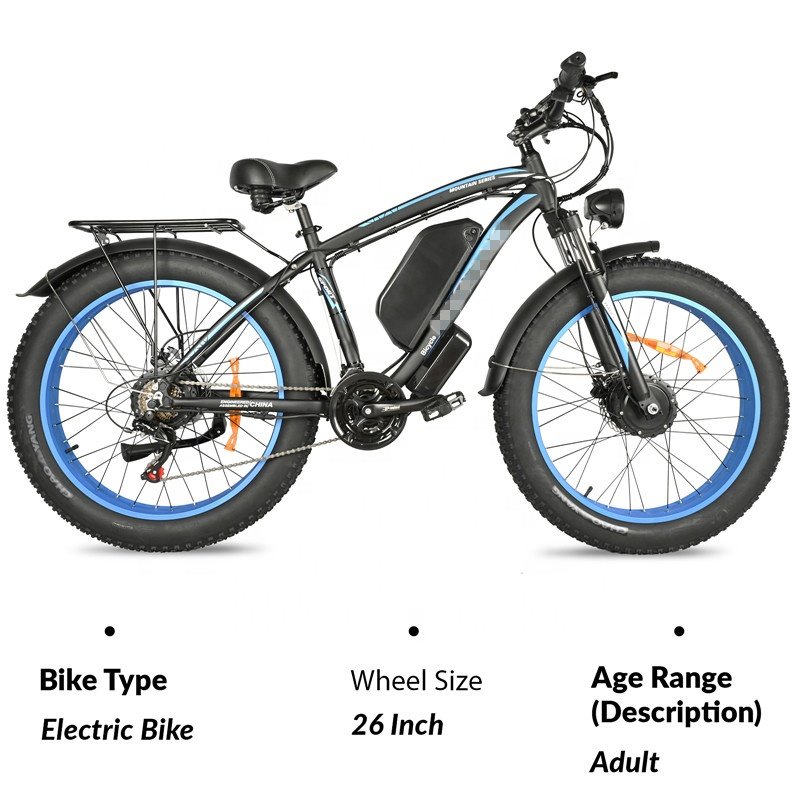 Factory US Stock 48v 29 inch Electric Mountain Bike Full Suspension E Fatbike 1000W Dual Motor MTB Electric Bike