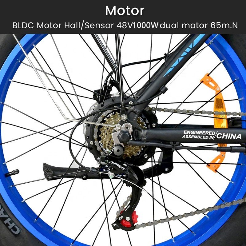 Factory US Stock 48v 29 inch Electric Mountain Bike Full Suspension E Fatbike 1000W Dual Motor MTB Electric Bike