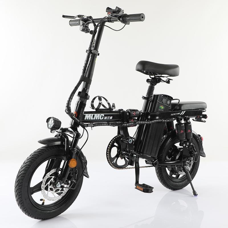 Hot Sale Electric Folding Bike Adult City E-Bike with Lithium Battery and Smart Controller 30KM/H Speed