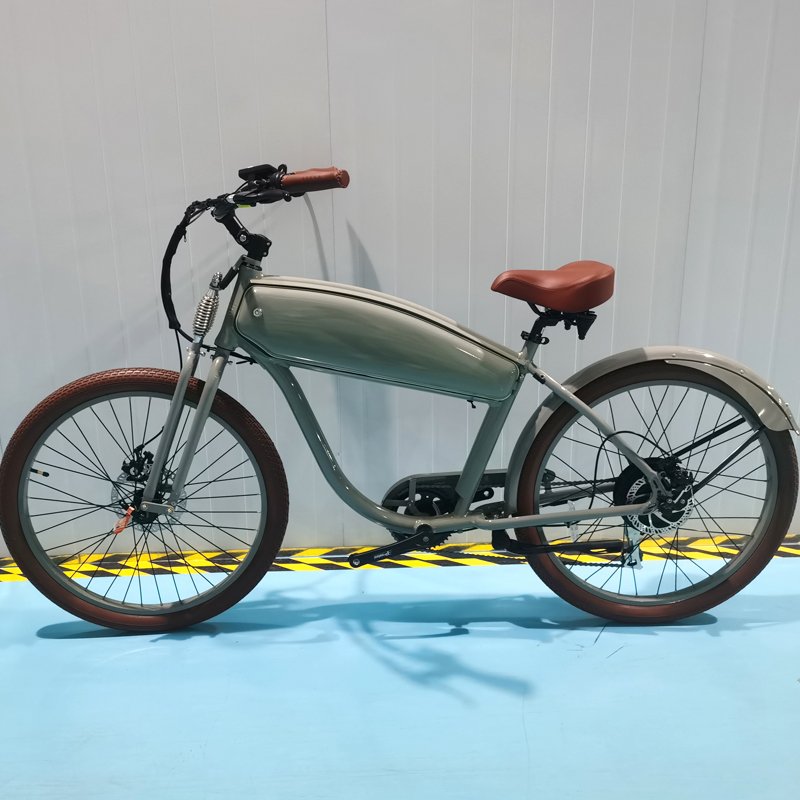 electric vintage cycle city ebike scooters bicycleold other electric bicycle sportbikes Springer fork retro ebike