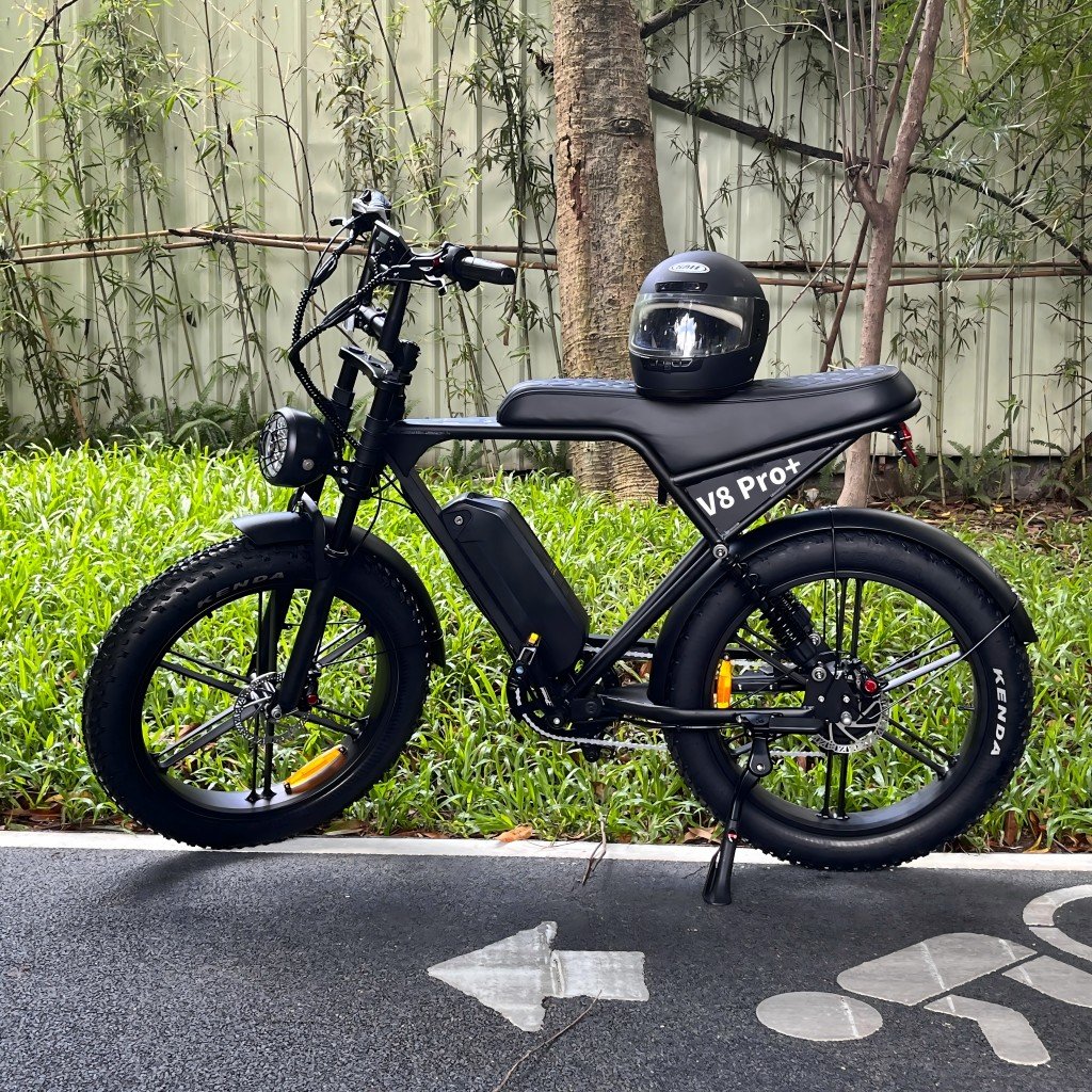 Full Suspension Electric Bike V8pro Plus Fat Tire 20inch 24inch 1000W 750W 48V 15Ah Electric Mountain Bike Electric City Bike