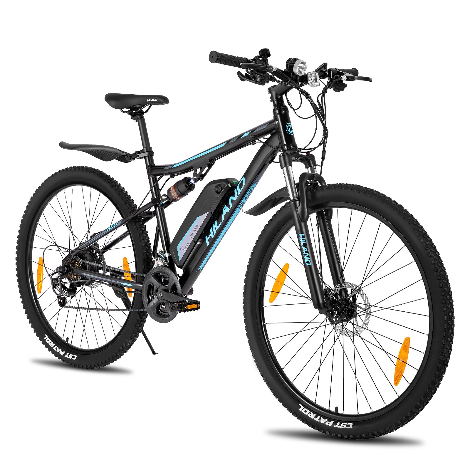 JOYKIE 21 Speed 27.5 inch 250w 36v 10.4Ah Lithium Battery Disc Brake Rear Hub Motor electric mountain bikes