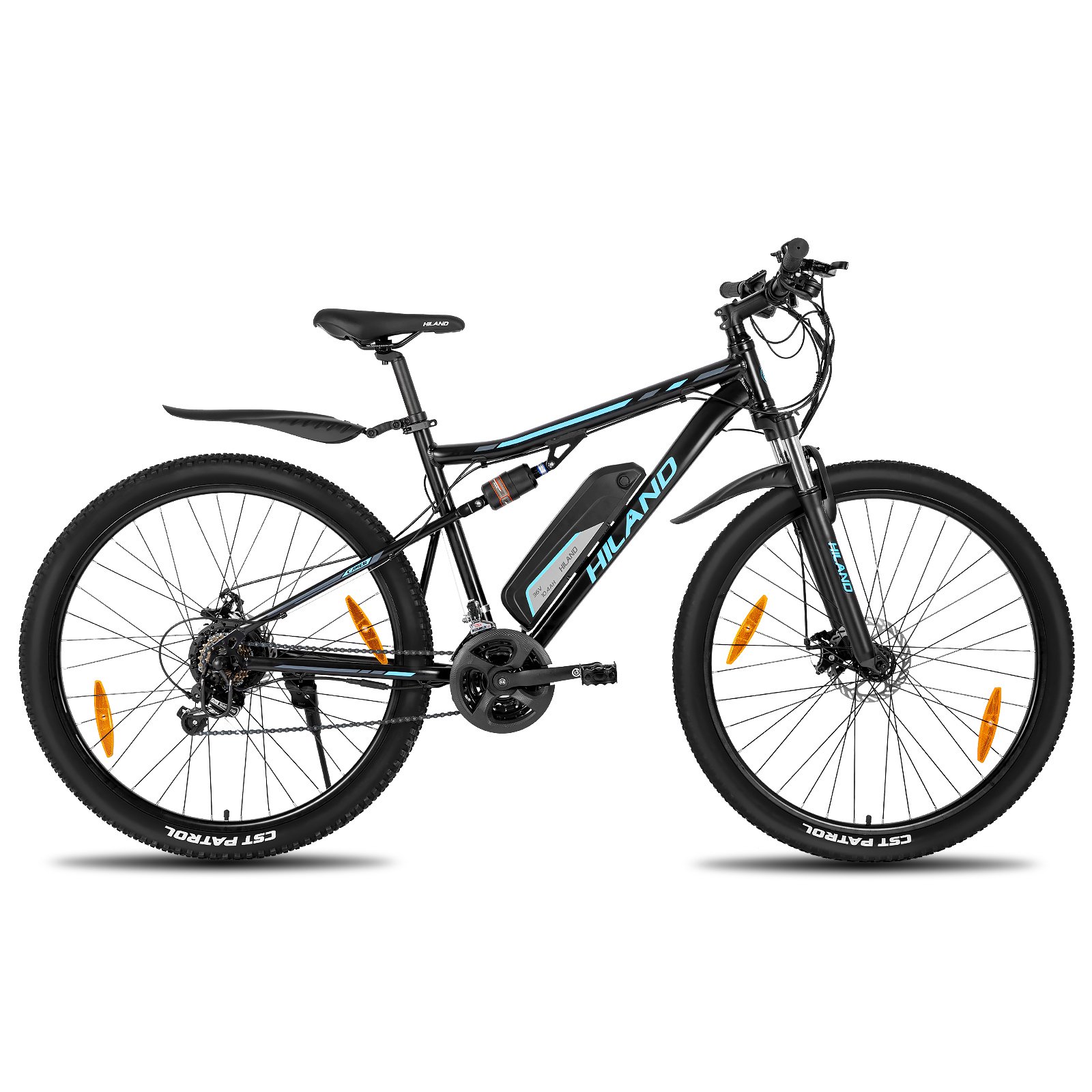 JOYKIE 21 Speed 27.5 inch 250w 36v 10.4Ah Lithium Battery Disc Brake Rear Hub Motor electric mountain bikes