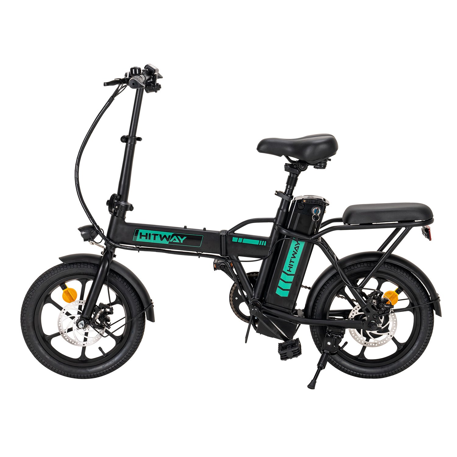 7 Speed 16inch Tire 25km/h 36V/8.4AH Portable Lithium Battery Road City E-bike Electric Folding Bike
