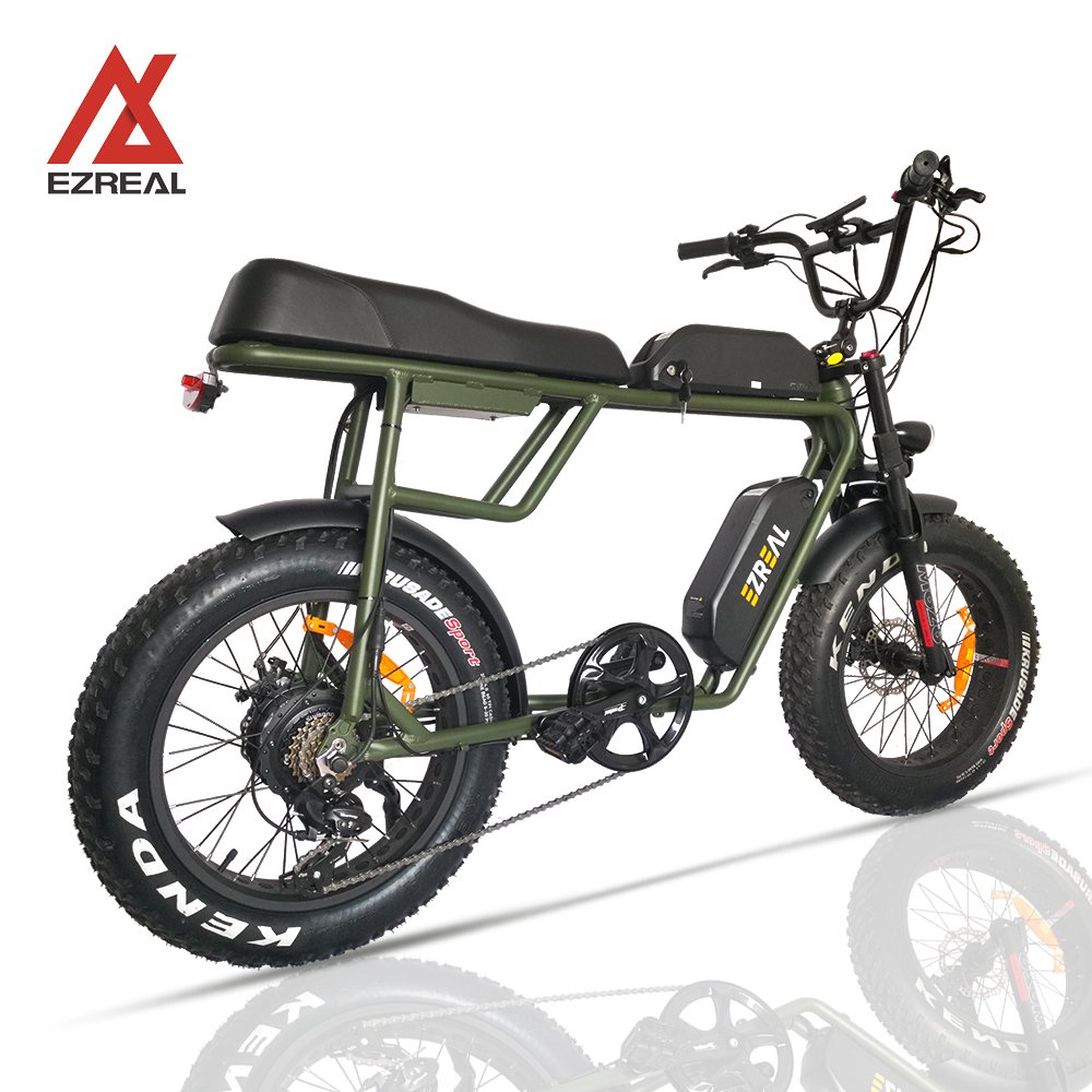 EZREAL cheap electric bicycle mountain bike harley motor ebike with Bafang 48V 750W rear motor