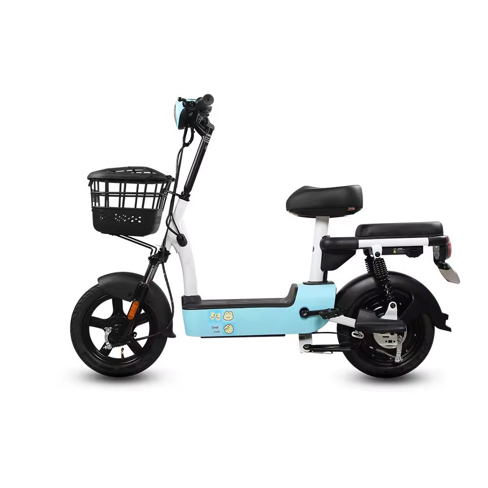 Cheap Electric Bike with Large Front Basket Classic Lead-Acid Lithium Battery Electric Scooter/Bike with EEC COC CE Certificate