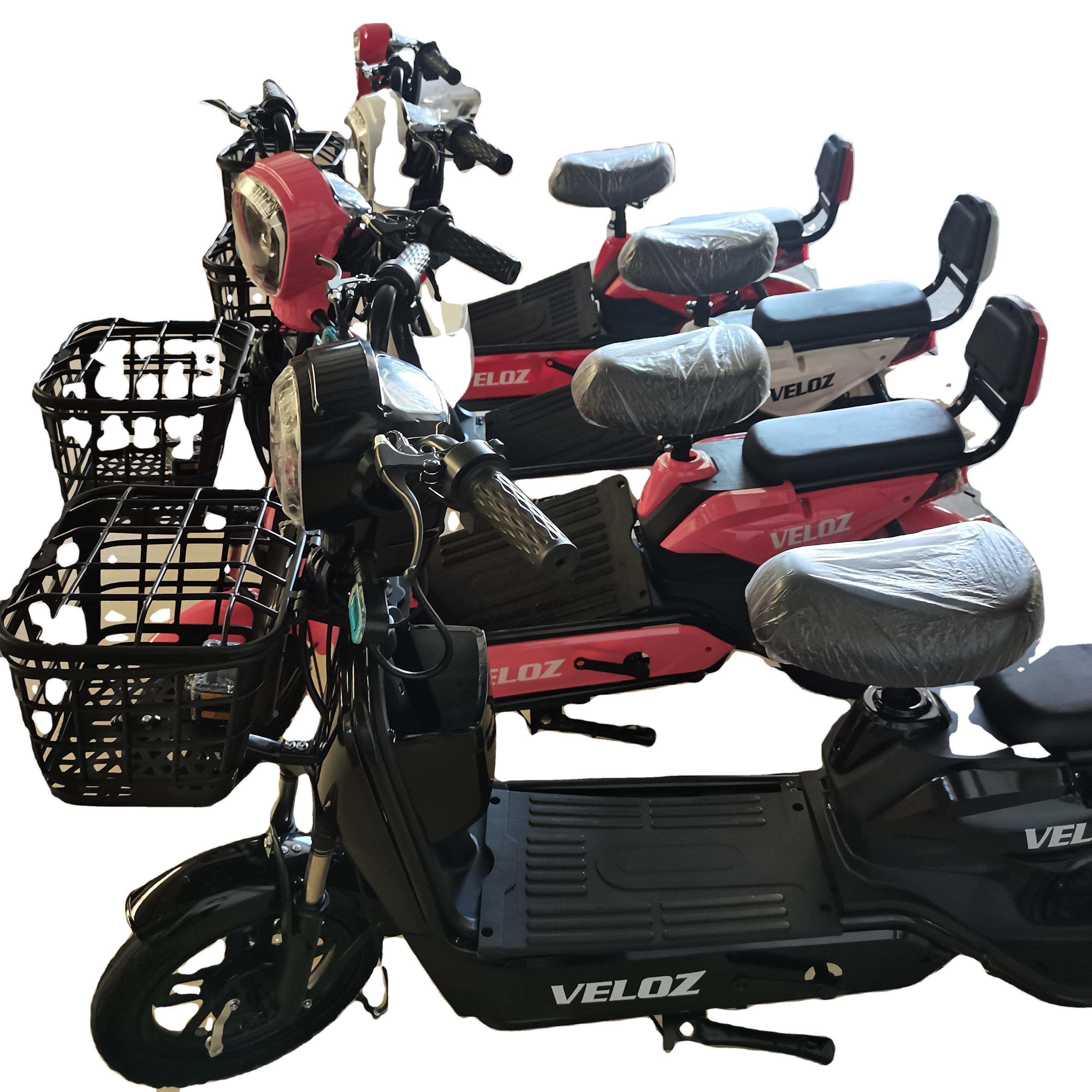 48V 12A Fast Electric Bike Adult Steel Frame with Rear Hub Motor 3 Speeds Electric Bicycle electric charging city bike