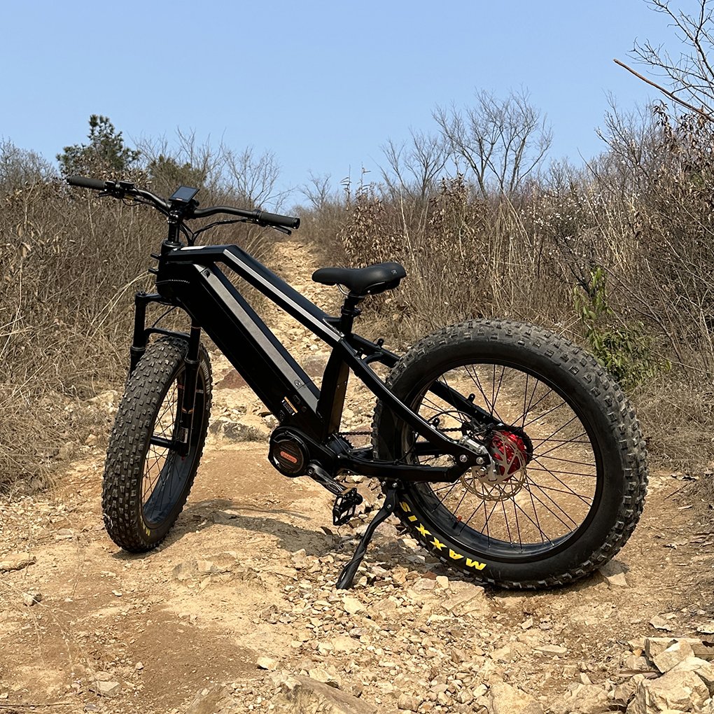 MD1000 Bafang 1000W Mid Motor M620 Electric Bicycle 48V 30Ah Fat Bike Inner 5 Speeds Hunting Ebike Off Road Mountain Bike