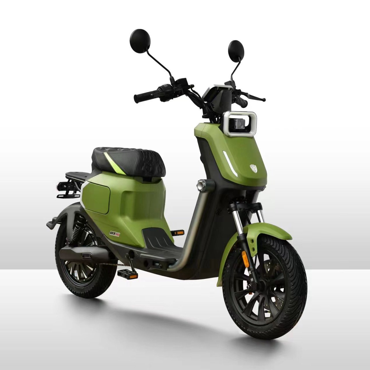 High Speed 60v 40ah 1500w Electric Scooter Electric Motorcycle With Pedals Disc Brake