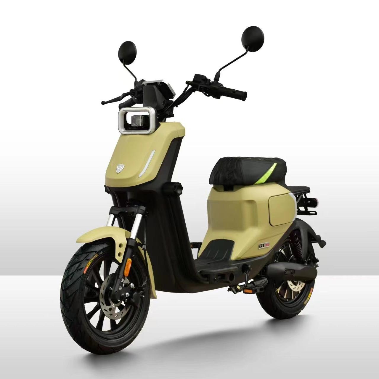 High Speed 60v 40ah 1500w Electric Scooter Electric Motorcycle With Pedals Disc Brake