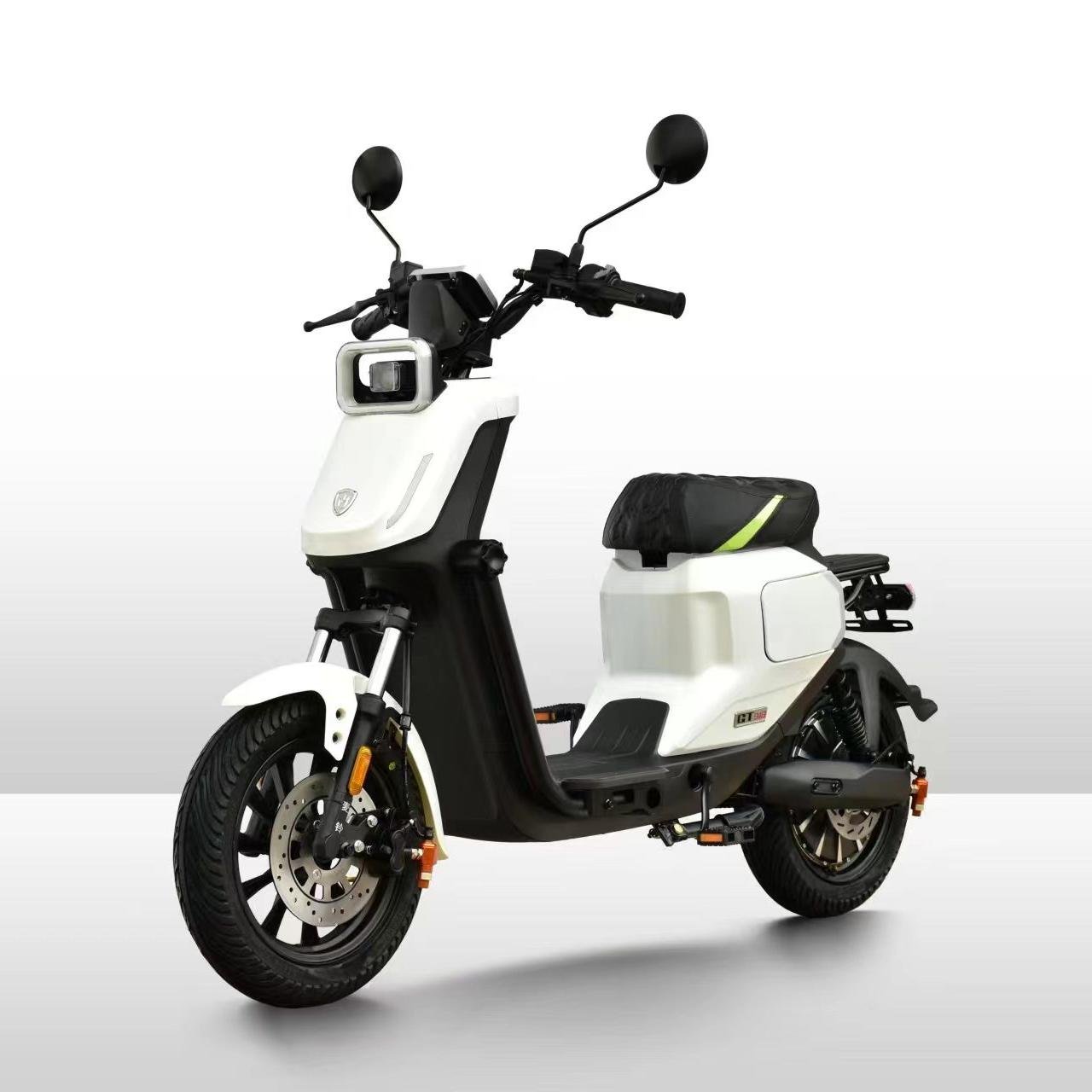 High Speed 60v 40ah 1500w Electric Scooter Electric Motorcycle With Pedals Disc Brake