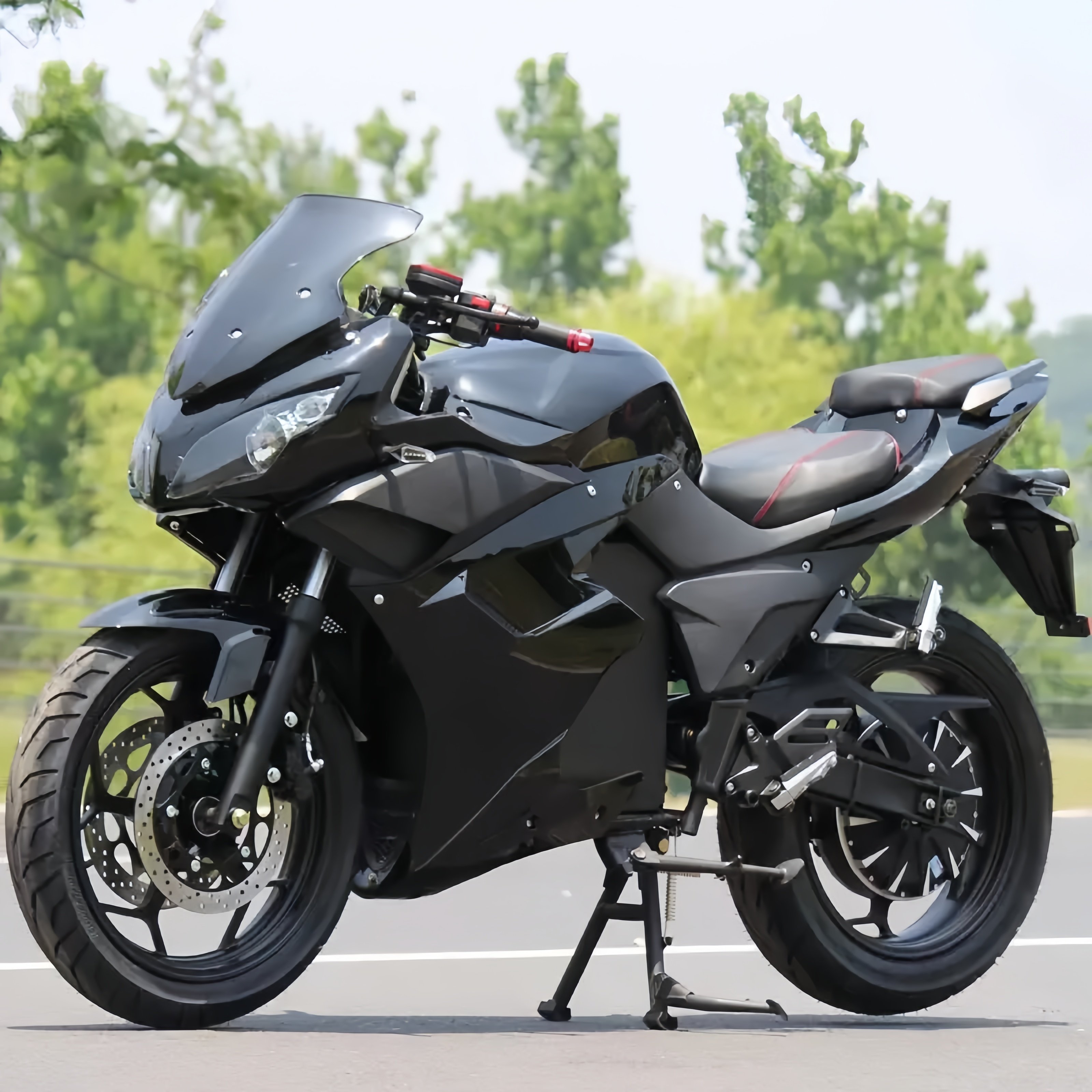 High Quality 72v Voltage DPXS Model racing electric sportbike for Adults Hot Sale Motorbike with Max Speed 130km/h