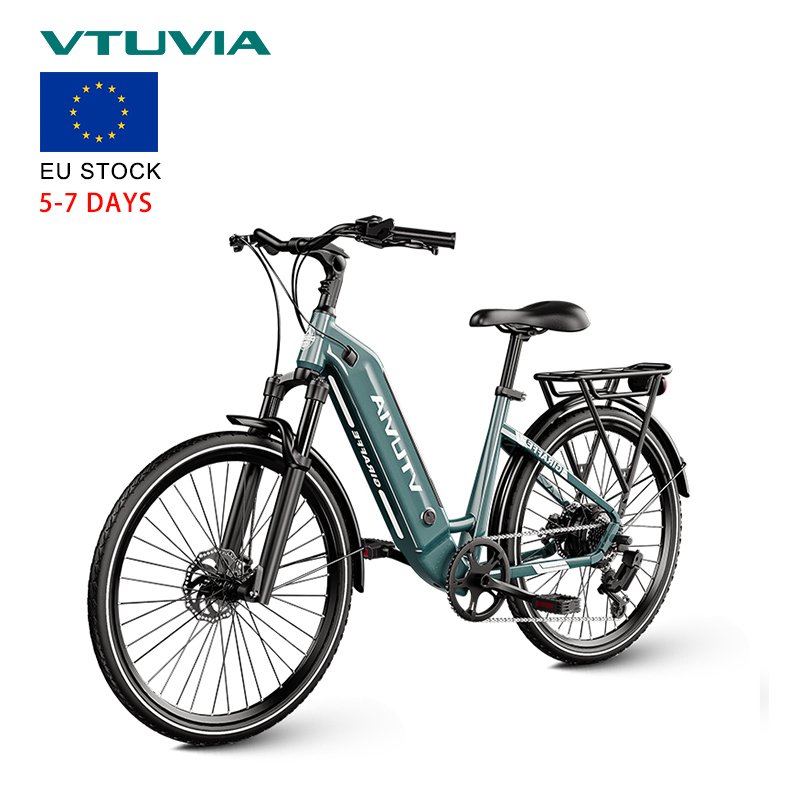 europe warehouse dutch e bike black silver 700C 250w ladies assist electric city bike bicycle for women