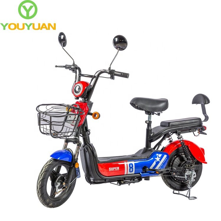 2024 Cheap Price Y2-HB Hot sale 2 seat ebike 350W 500w electric city bike bicycles with pedals e bikes cycle for adults