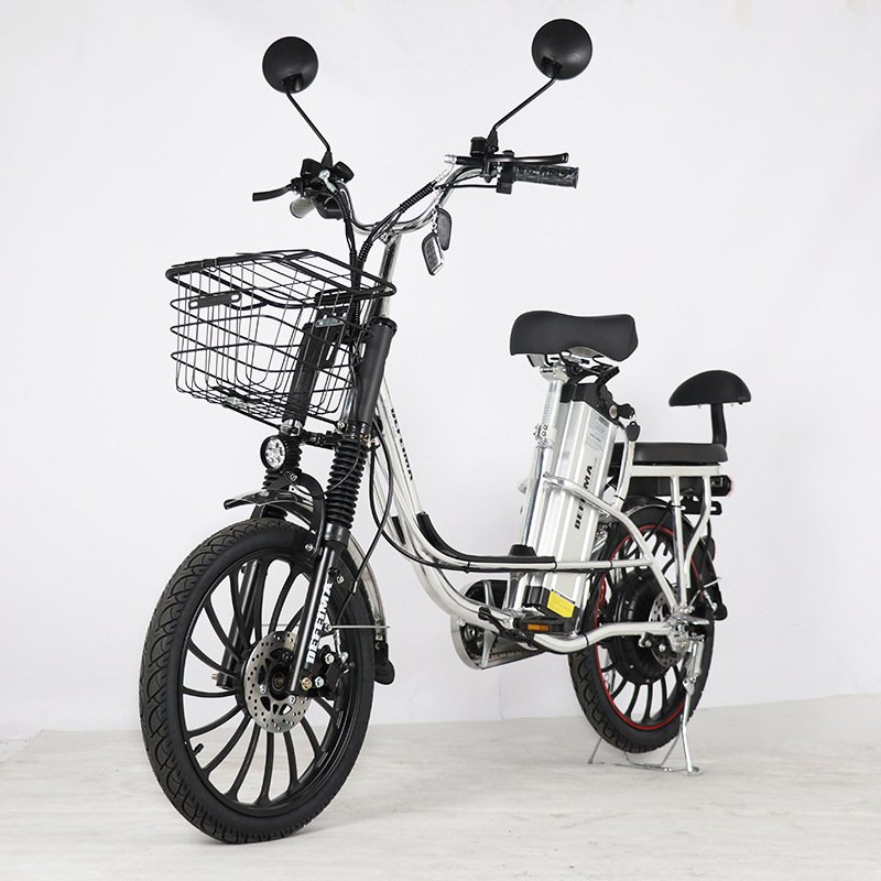 china 20inch 60v21Ah monster food electric cargo bike leisure hybrid electric bike courier city Delivery electric bicycle