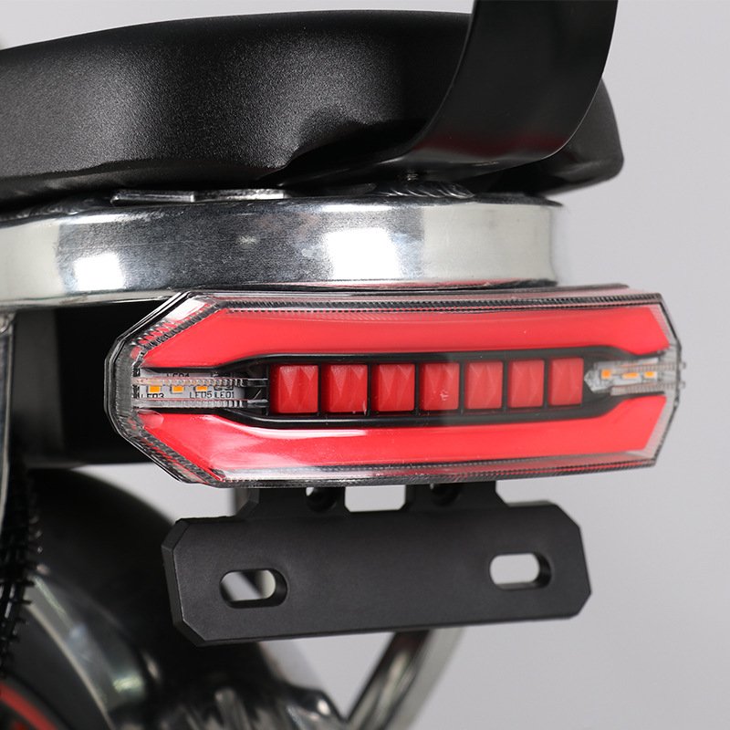 china 20inch 60v21Ah monster food electric cargo bike leisure hybrid electric bike courier city Delivery electric bicycle