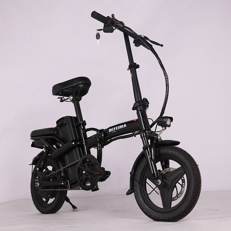 Factory Wholesale scooter 48v 10Ah 14inch 400W hybrid ebike adults electric bicycle folding electric folding bike