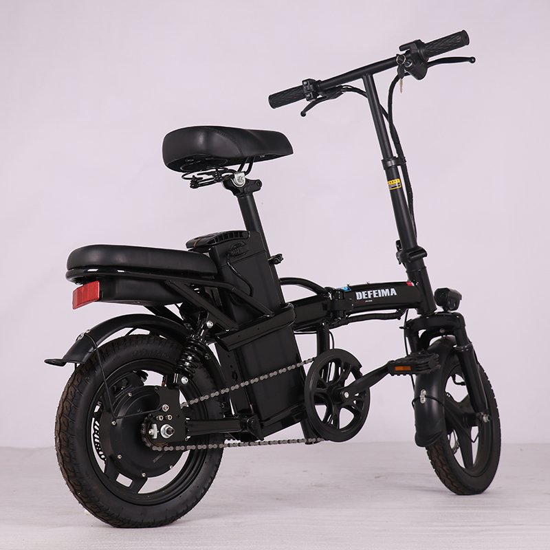 Factory Wholesale scooter 48v 10Ah 14inch 400W hybrid ebike adults electric bicycle folding electric folding bike
