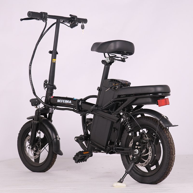 Factory Wholesale scooter 48v 10Ah 14inch 400W hybrid ebike adults electric bicycle folding electric folding bike